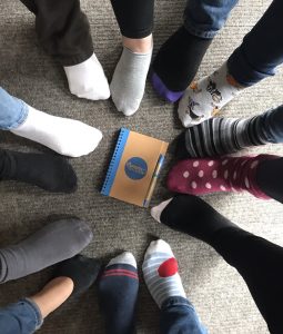 Wales taster socks and book