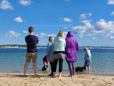 Unpluggers at the beach CU22